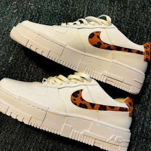 Nike Air Force 1 Pixel Leopard